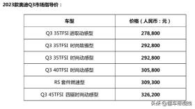 新车 | 售27.88万元起，2023款奥迪Q3到店，液晶仪表盘导航投屏升级 -图3