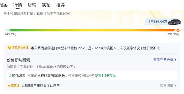 329万的 2022款迈巴赫 S级，0.35万公里0过户值不值？ -图9